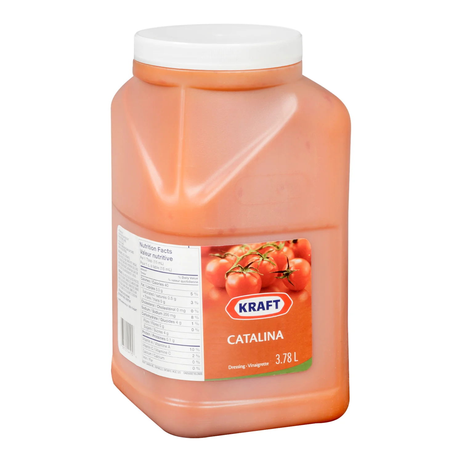 Dressing Catalina - 2 x 3.78 L - Kraft - Restaurant and Foodservice Ingredients - Canadian Distribution - Ships Free Within Canada on Orders Above CAD $199