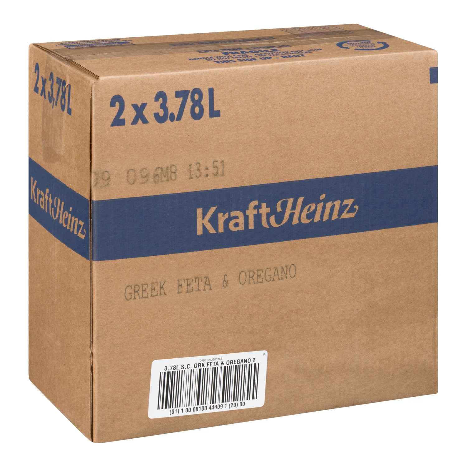 Dressing Greek Feta Oregano - 2 x 3.78 L - Kraft - Restaurant and Foodservice Ingredients - Canadian Distribution - Ships Free Within Canada on Orders Above CAD $199 - Image 2