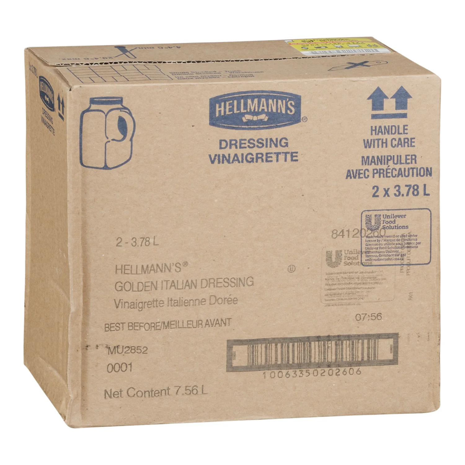 Dressing Italian Gluten-Free - 2 x 3.78 L - Hellmans - Restaurant and Foodservice Ingredients - Canadian Distribution - Ships Free Within Canada on Orders Above CAD $199 - Image 3