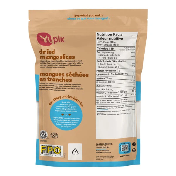 Dried Mango - 4 x 2 kg - Yupik - Canadian Distribution - Ships Free Within Canada on Orders Above CAD $199 - Image 3
