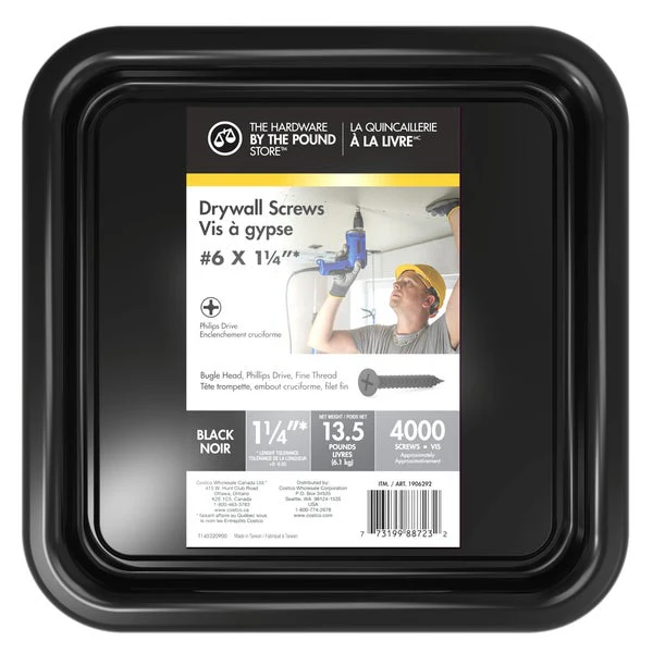 Drywall Screws No. 6 - approx 2900 screws - Restaurant Foodservice Equipment and Accessories - Canadian Distribution - Image 2
