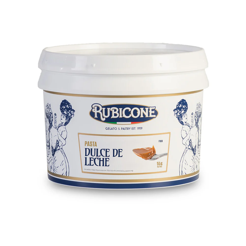 "PRE-ORDER" Dulce de Leche Paste - Classic Gelato Pastes - Case of 2 x 3 KG Buckets - Rubicone Canada - Ships Free Within Canada on Orders Above CAD $199