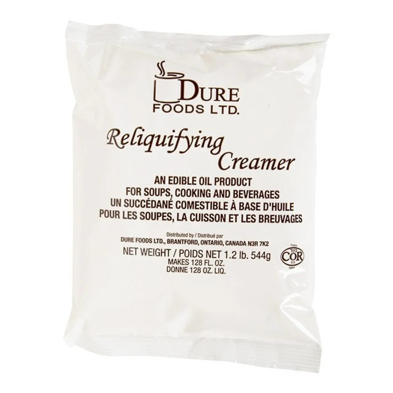 Dure Foods - Reliquefying Creamer - 1.20 lb. x 12 per case - Ships Free Within Canada on Orders Above CAD $199 - Image 2