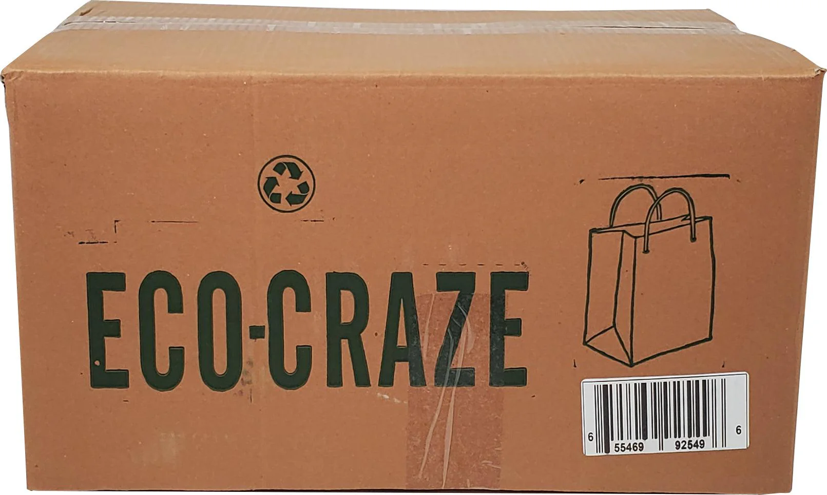 Eco-Craze - 8x5x11 Kraft Paper Bag - Twisted Handle - 250 count - Image 5