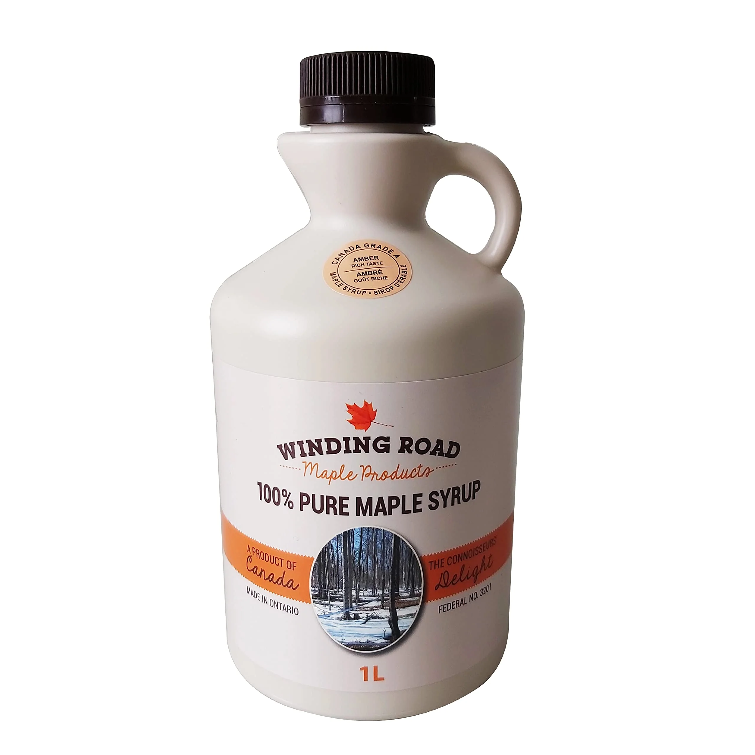 Elmira Maple Syrup – Pure Maple Syrup – Grade A Amber – Ontario Harvest - Canadian Distribution - Ships Free Within Canada on Orders Above CAD $199