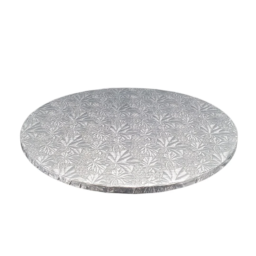 Enjay - Cake Board - Round - Silver - 16x1/2