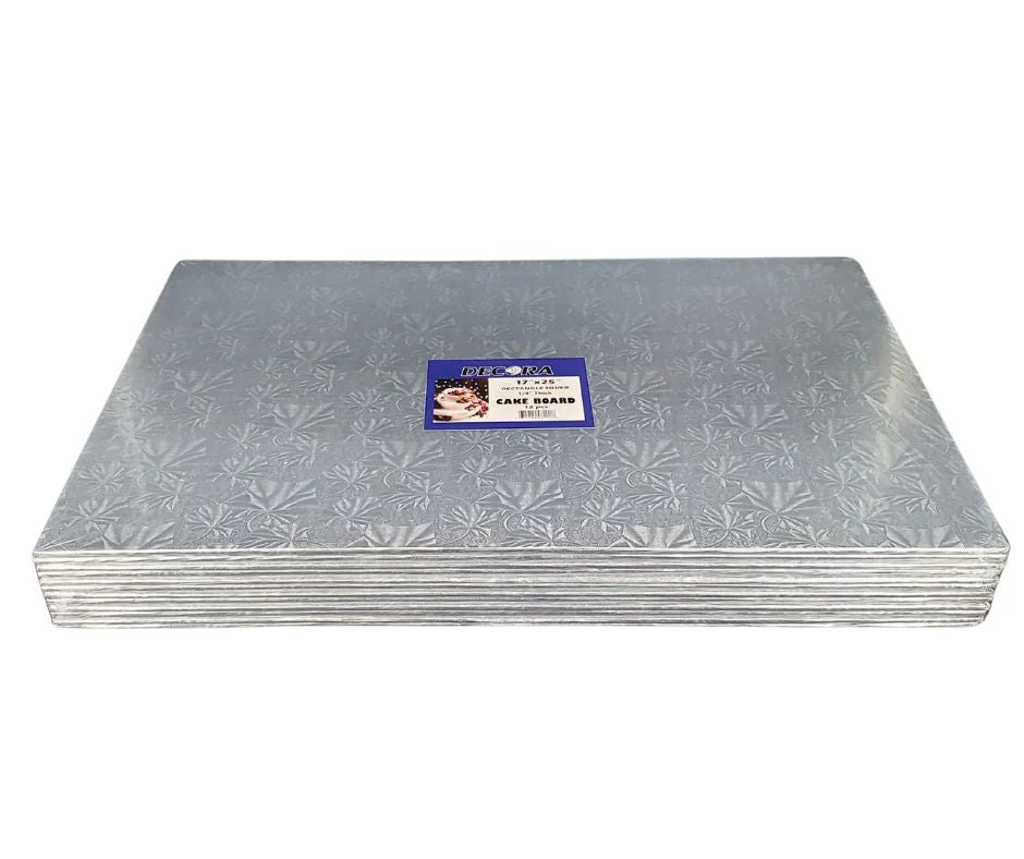 Decora - Cake Board - Silver - Full Slab - 17x25x1/4 - Image 3