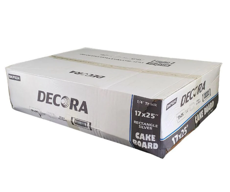 Decora - Cake Board - Silver - Full Slab - 17x25x1/4 - Image 6