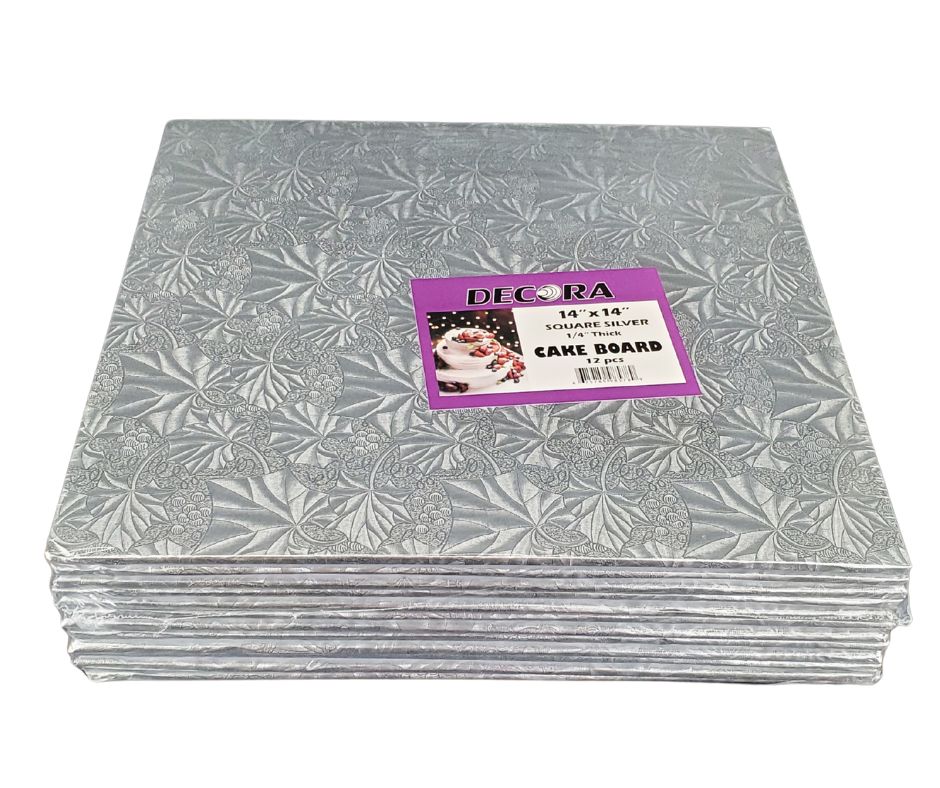 Decora - Cake Board - Square - 14x14x1/4 - Image 4