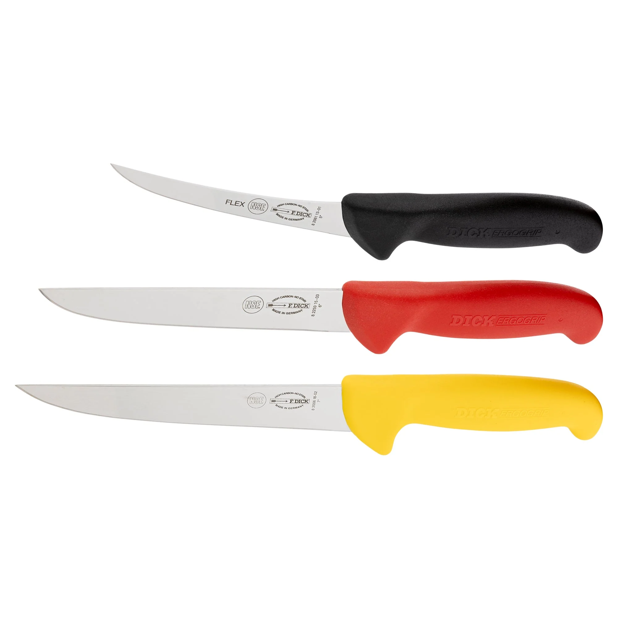 Ergogrip Knife Set - 3 Pieces - Friedrich D - Restaurant Equipment and Smallwares - Canadian Distribution - Image 4