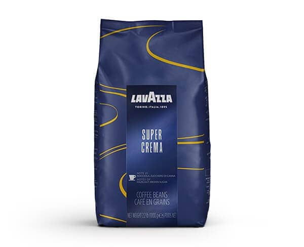 Espresso Super Crema Whole Beans - 6 x 1KG - Lavazza Coffee Canada - Ships Free Within Canada on Orders Above CAD $199