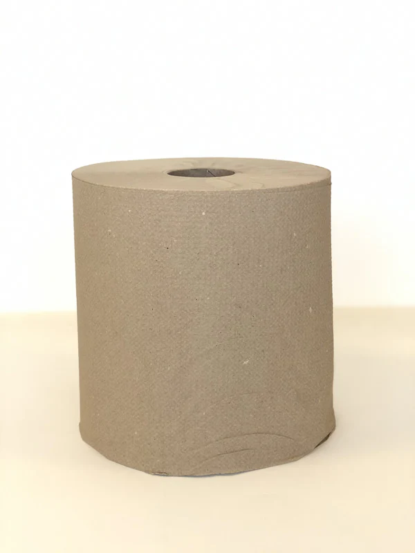 Everest Pro Kraft Paper Towel Roll 7.85"x800' 6 Rolls - Disposable Take Away Food Packaging - Canadian Distribution
