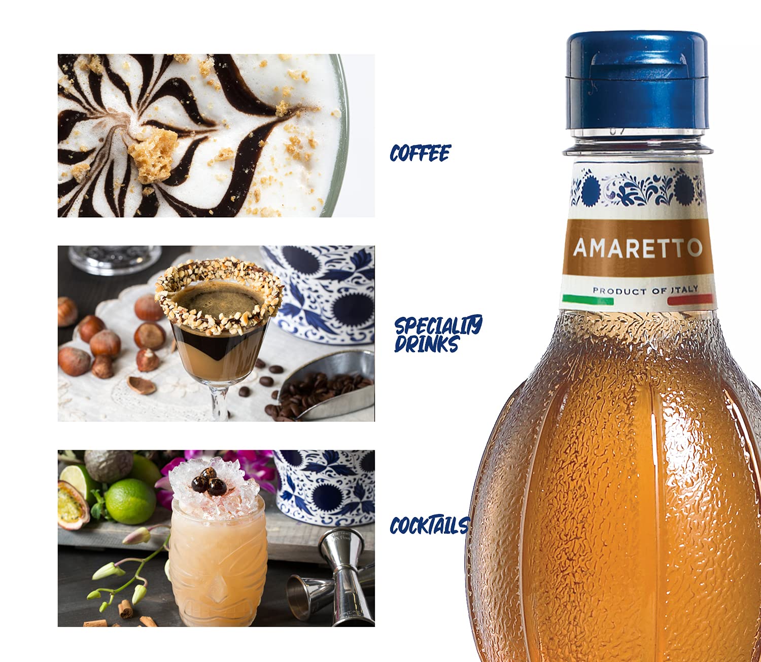 Fabbri – Flavoring Syrup – Amaretto – 1L – Ships Free Within Canada on Orders Above CAD $199 - Image 2