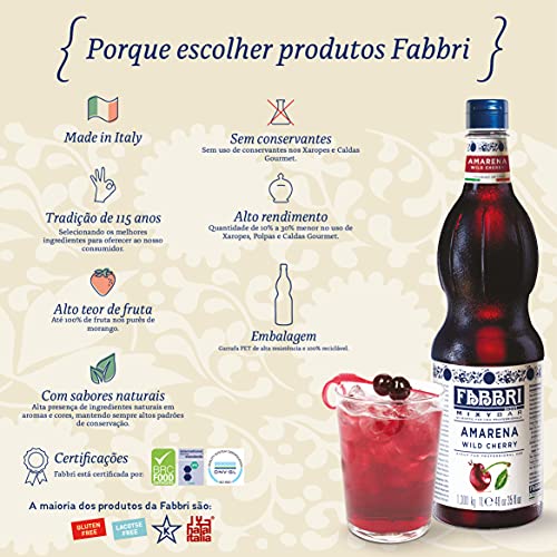 Fabbri – Flavoring Syrup – Orgeat – 1L – Ships Free Within Canada on Orders Above CAD $199 - Image 2
