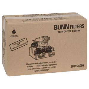 Filter Coffee Regular - 1 x 1000  - Bunn-o-matic - Packaging and Accessories - Restaurant Supplies and Equipment - Canadian Distribution - Image 2