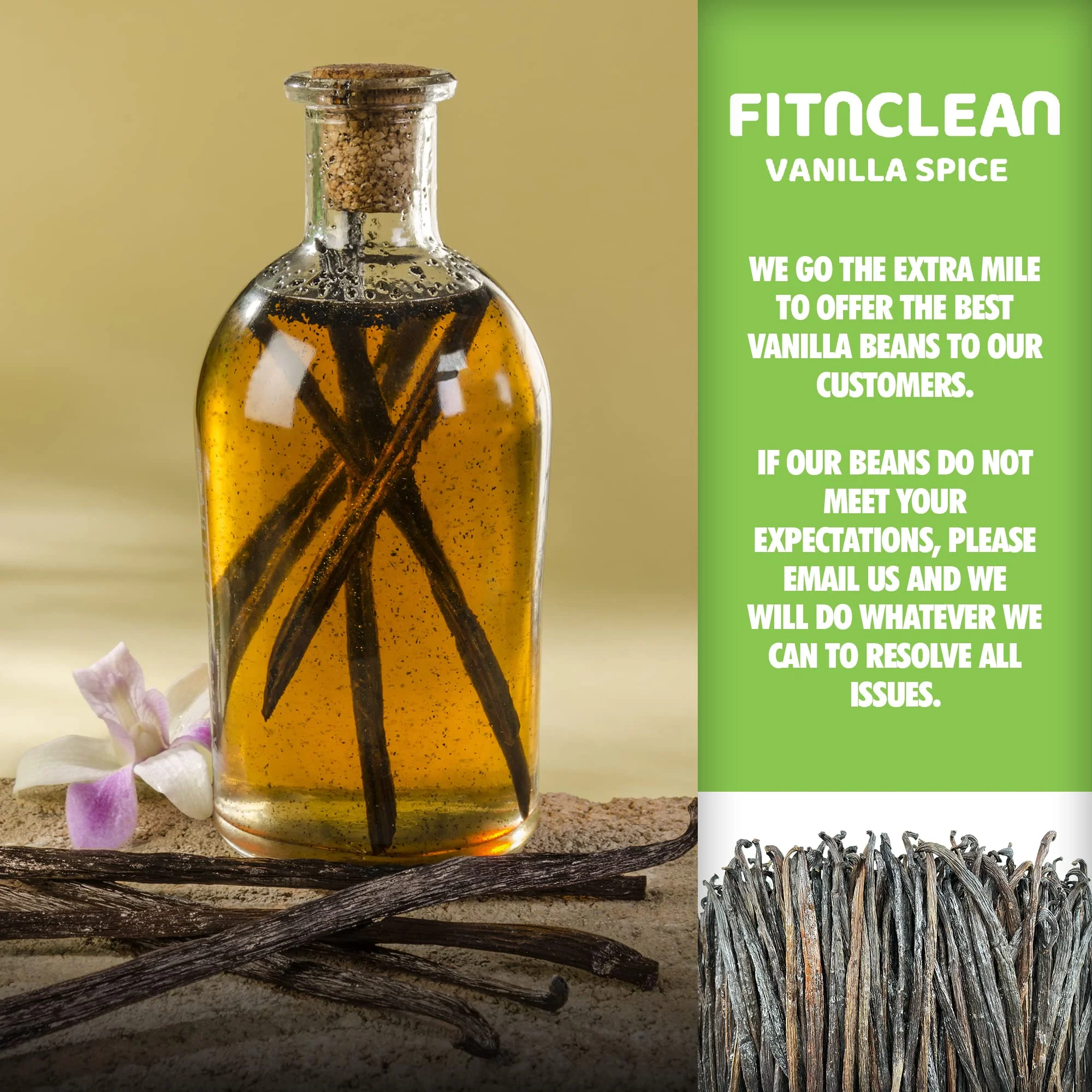 FITNCLEAN - Organic Madagascar Vanilla Beans - Grade B - 26 Count - Canadian Distribution - Ships Free Within Canada on Orders Above CAD $199 - Image 3