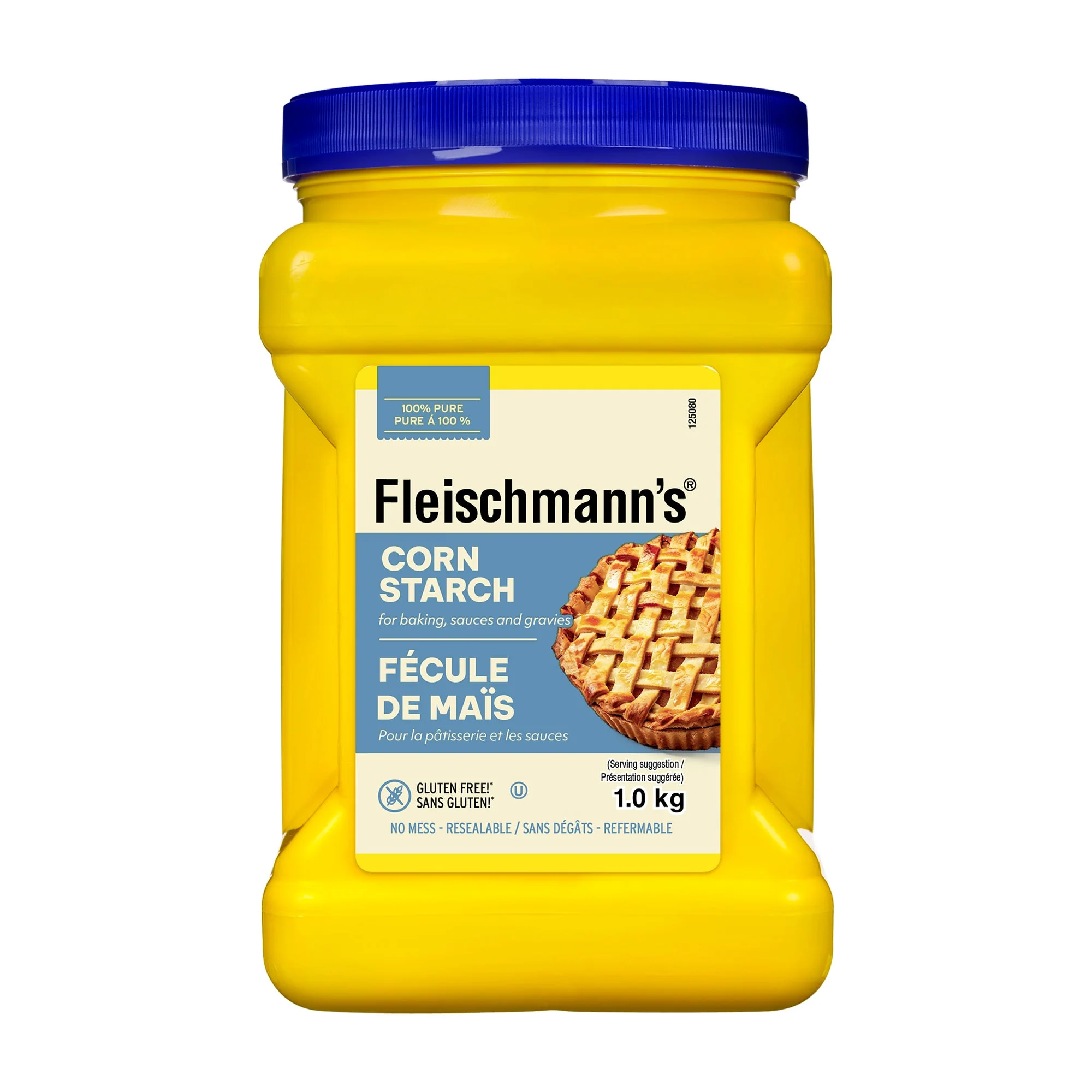 Fleischmann’s Corn Starch - 4 x 1 kg - Grocery and Food Items - Canadian Distribution - Ships Free Within Canada on Orders Above CAD $199