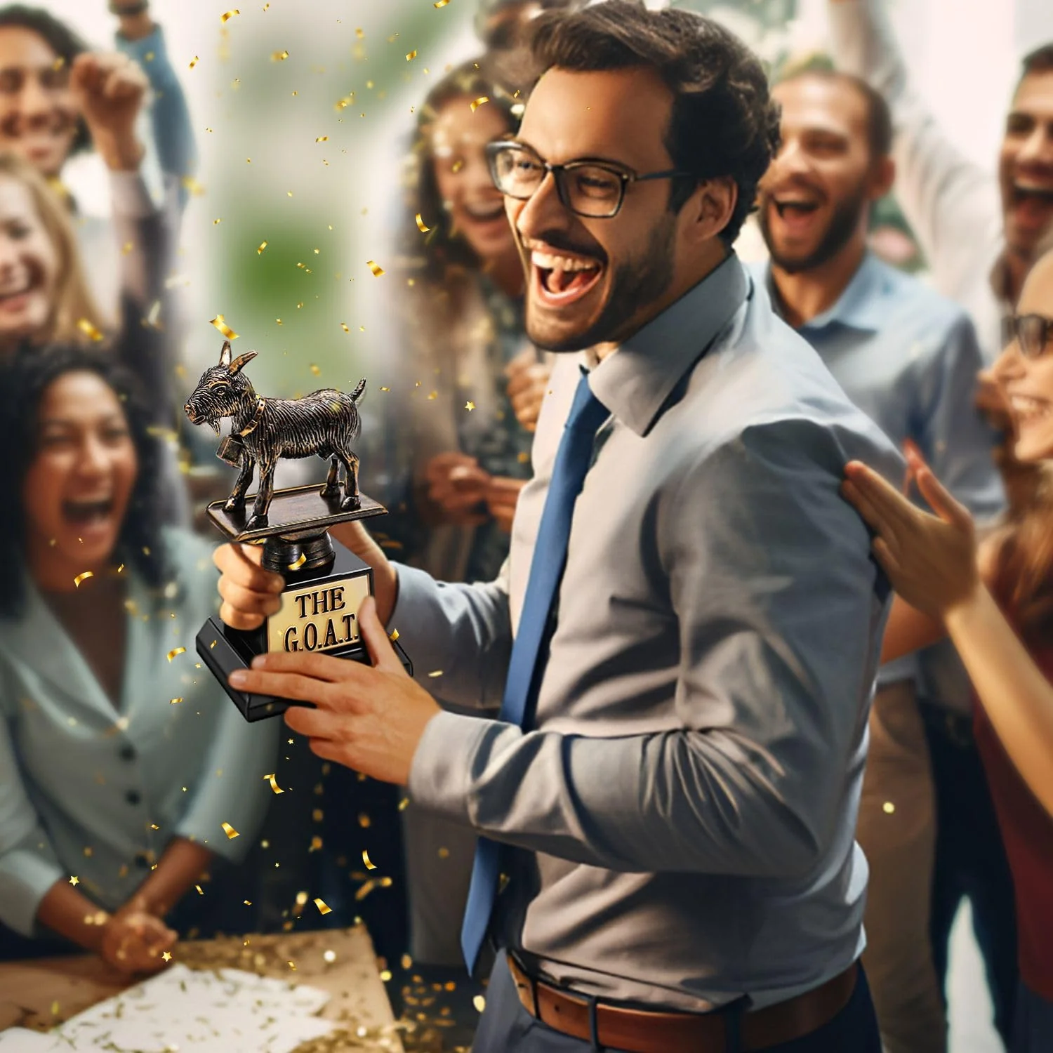 The Goat Trophy Award - Greatest of All Time Funny Trophy - Canadian Distribution - Image 5