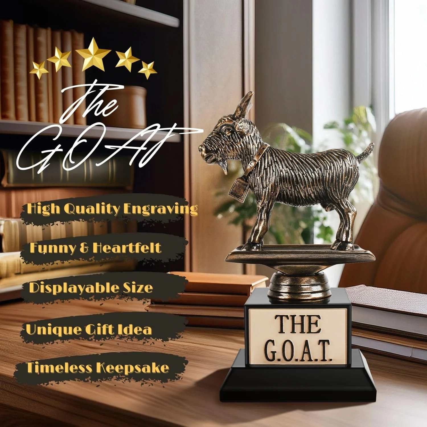 The Goat Trophy Award - Greatest of All Time Funny Trophy - Canadian Distribution - Image 6
