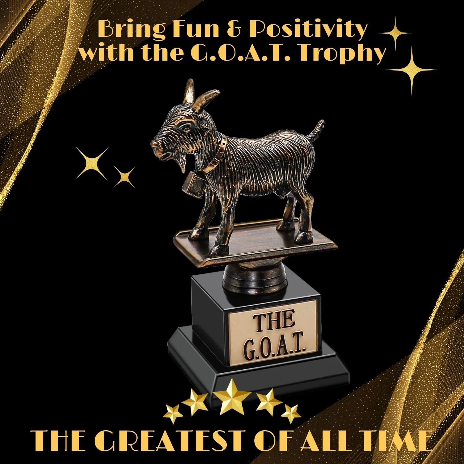 The Goat Trophy Award - Greatest of All Time Funny Trophy - Canadian Distribution - Image 9