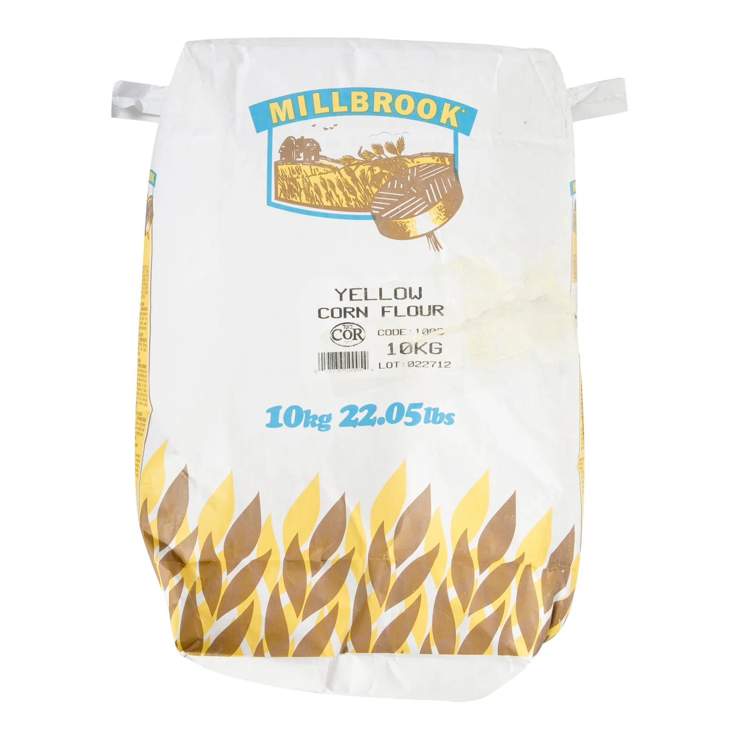 Flour Corn Yellow - 1 x 10 kg - Quick Kook - Restaurant and Foodservice Ingredients - Canadian Distribution - Ships Free Within Canada on Orders Above CAD $199