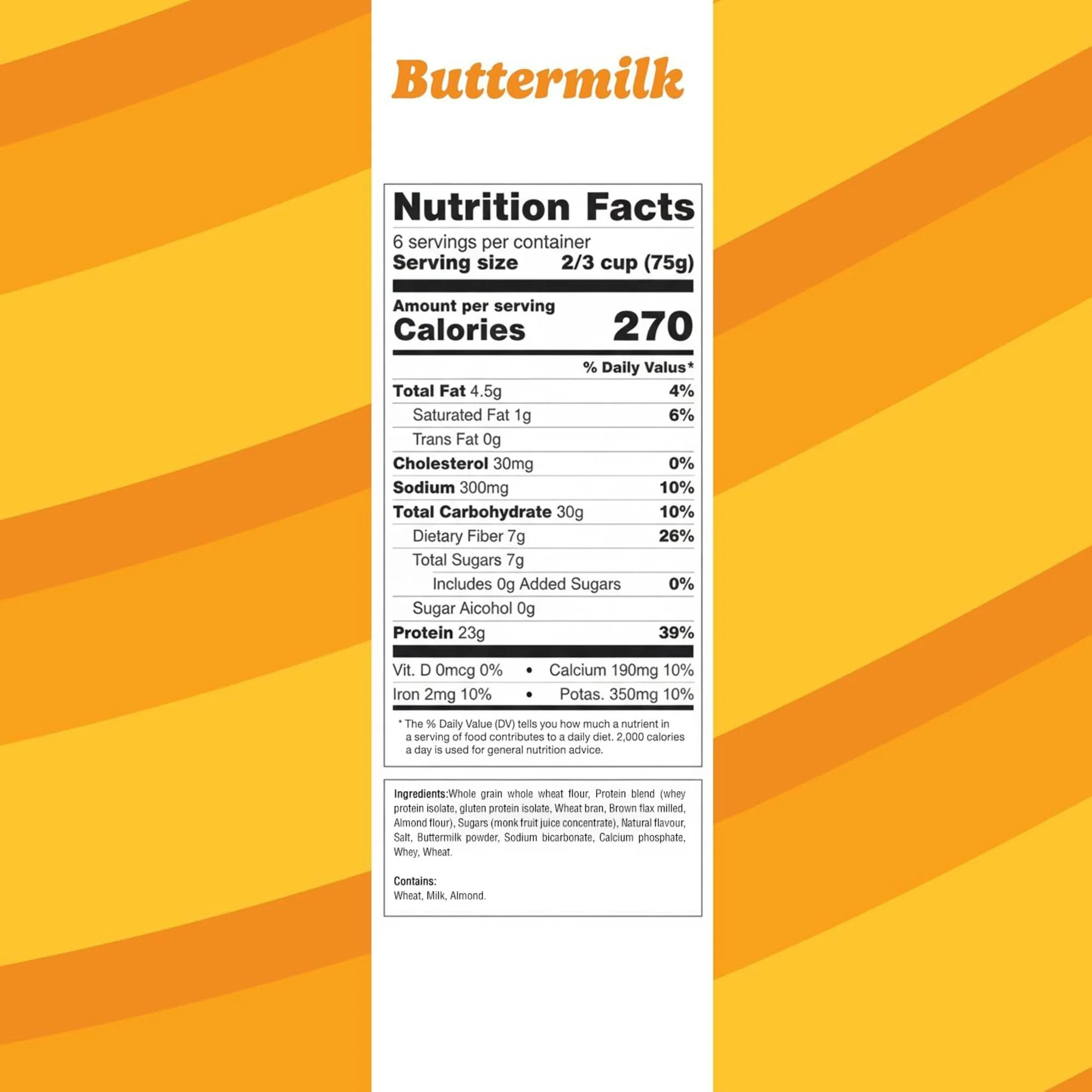 Flourish – Protein Pancake & Waffle Mix – Buttermilk – 430g x 2 - Canadian Distribution - Ships Free Within Canada on Orders Above CAD $199 - Image 7