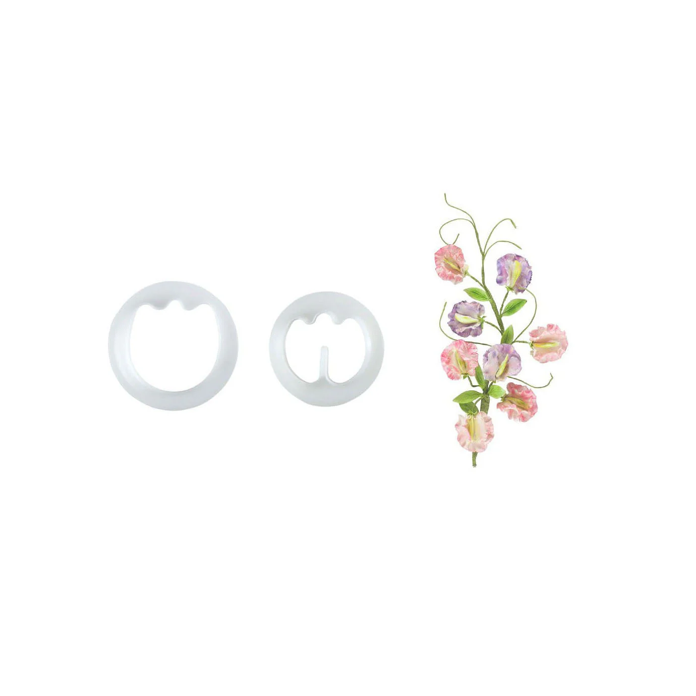 FMM SUGARCRAFT Sweet Pea Cutter Set - Canadian Distribution - Ships Free Within Canada on Orders Above CAD $199