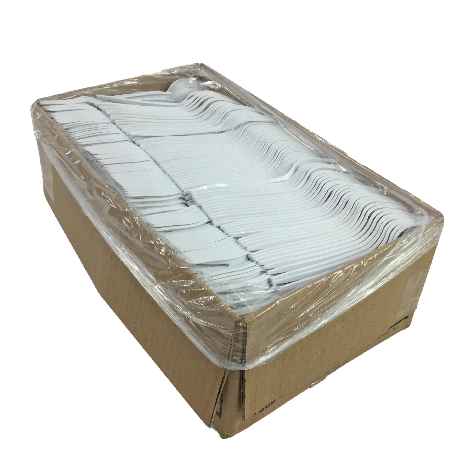 Fork Plastic Polypropylene White Medium Weight - 1000 count - Prairie Packagi - Packaging and Accessories - Restaurant Supplies and Equipment - Canadian Distribution - Image 3