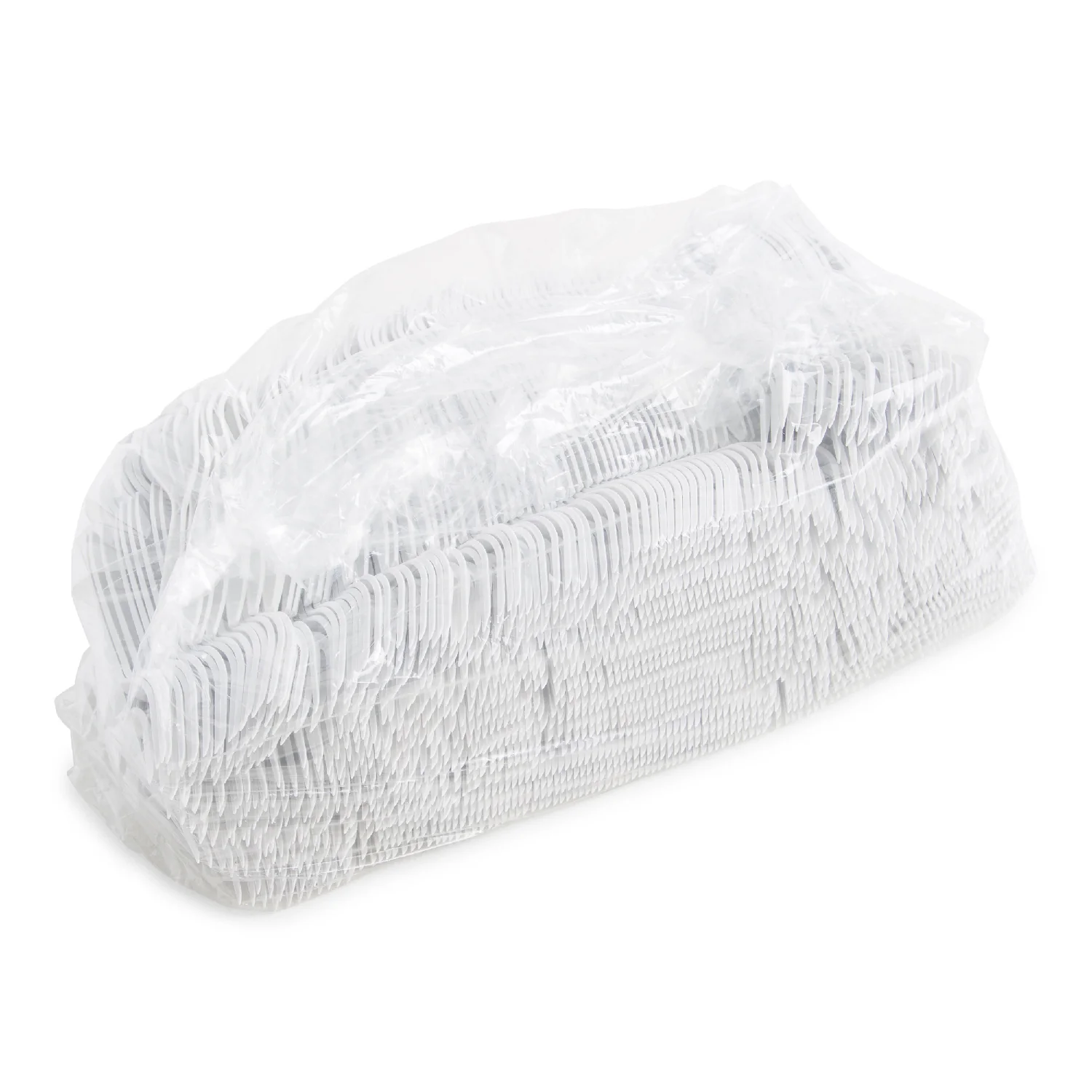 Fork Plastic Polypropylene White Medium Weight - 1000 count - Prairie Packagi - Packaging and Accessories - Restaurant Supplies and Equipment - Canadian Distribution - Image 4