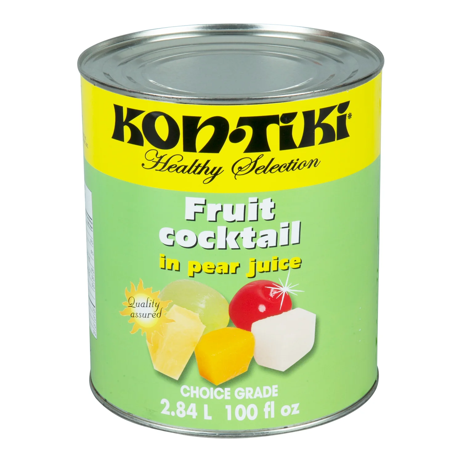 Fruit Cocktail in Natural Juice - 6 x 2.84 L - Kontiki - Restaurant and Foodservice Ingredients - Canadian Distribution - Ships Free Within Canada on Orders Above CAD $199 - Image 3