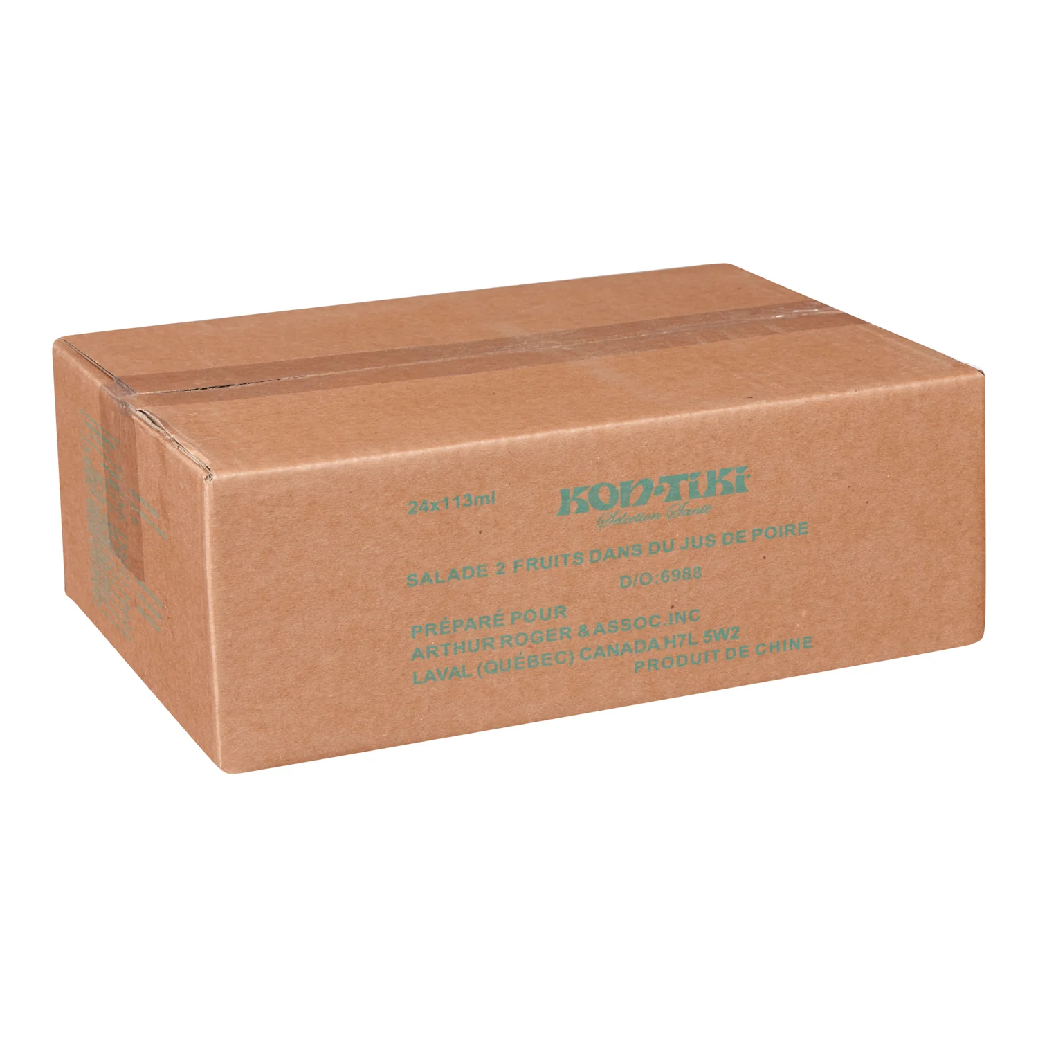Fruit Cup Pear Peach In Juice - 24 x 113 mL - Kontiki - Restaurant and Foodservice Ingredients - Canadian Distribution - Ships Free Within Canada on Orders Above CAD $199 - Image 3