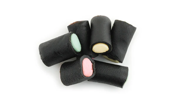 Fruit Flavored Finnish Filled Licorice Bites - 8 LB Box - Premium Candies & Gummies - Ships Free Within Canada on Orders Above CAD $199