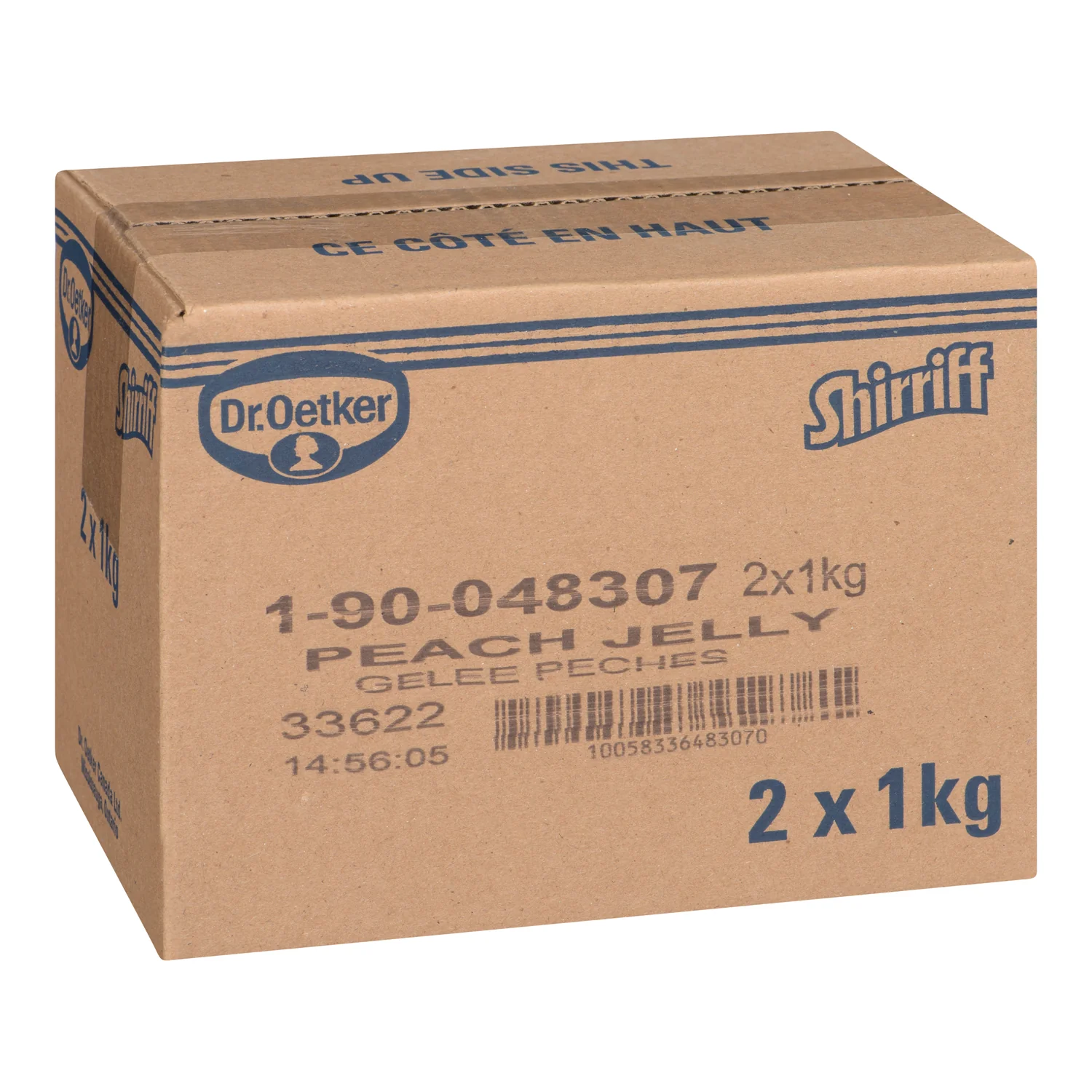Gelatin Peach Powder - 2 x 1 kg - Shirriff - Baking Mixes and Ingredients - Canadian Distribution - Ships Free Within Canada on Orders Above CAD $199 - Image 3