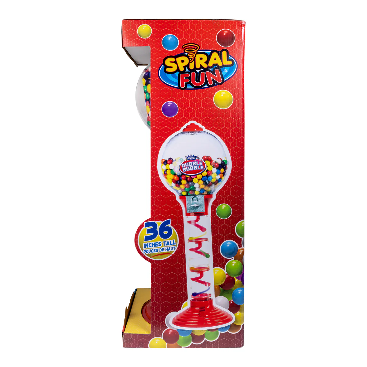 Giant Gumball Machine - 1.56 kg - Double Bubble - Canadian Distribution - Ships Free Within Canada on Orders Above CAD $199 - Image 4