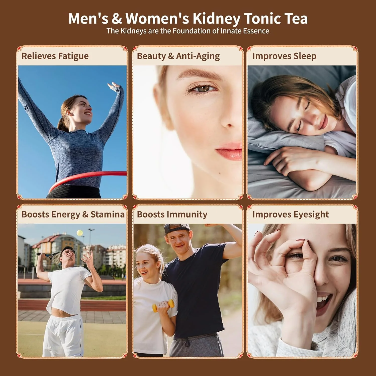 Ginseng Five Treasures – Detox Herbal Tea – Five Treasures Formula – 2 Pack / 50 Bags - Canadian Distribution - Ships Free Within Canada on Orders Above CAD $199 - Image 3