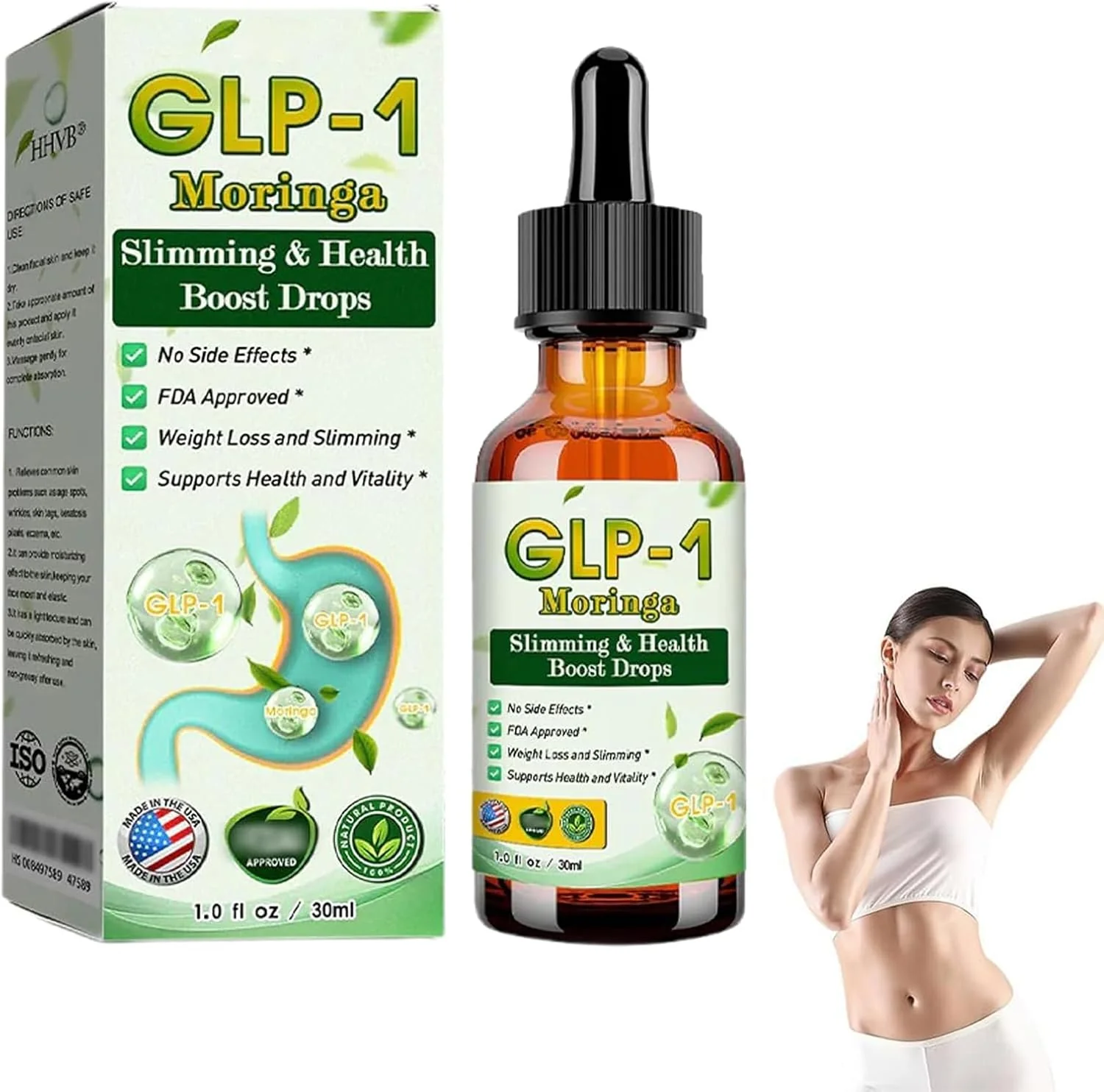 GLP-1 – Weight Loss Drops - Canadian Distribution -  - Ships Free Within Canada on Orders Above CAD $199