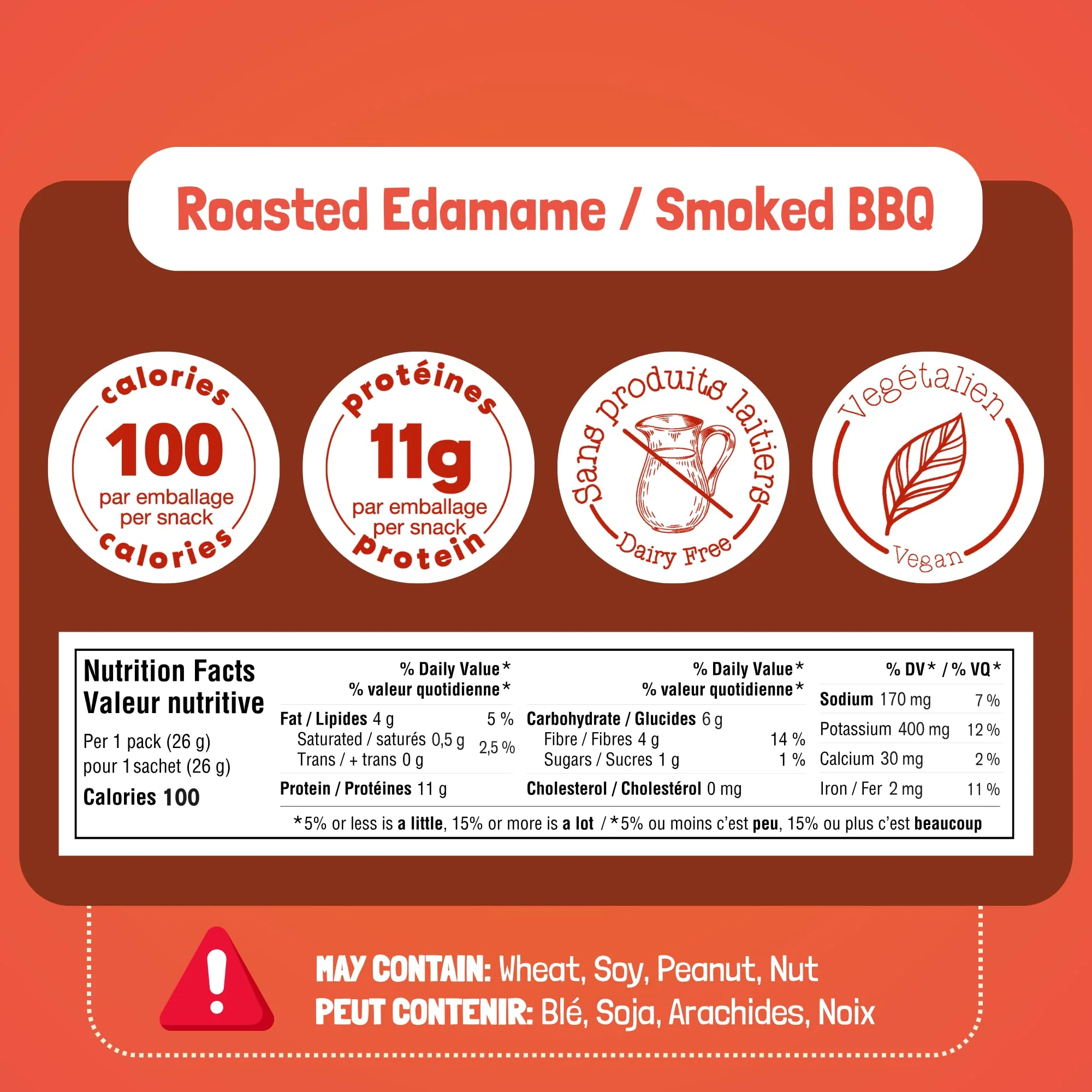 GoBeanz – Crunchy Roasted Edamame – Smoked BBQ – 20 Packs - Canadian Distribution - Ships Free Within Canada on Orders Above CAD $199 - Image 5