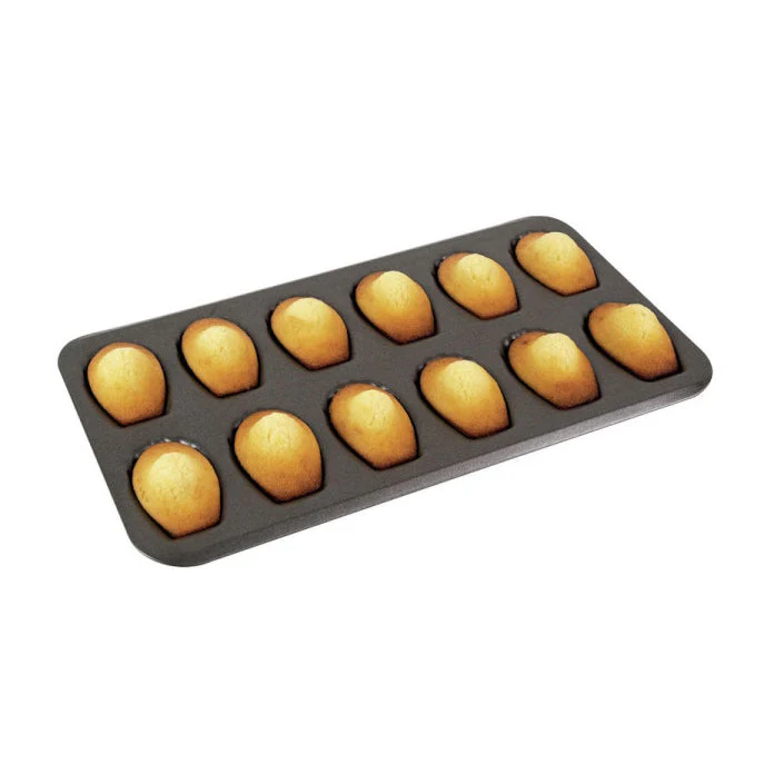 GOBEL Non-Stick Madeleine Mould (Standard), 12 Cavities, 395 x 200 mm - Canadian Distribution - Ships Free Within Canada on Orders Above CAD $199 - Image 3