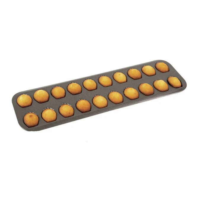 GOBEL Non-Stick Mini Madeleine Mould, 20 Cavities, 395 x 125 mm - Canadian Distribution - Ships Free Within Canada on Orders Above CAD $199 - Image 2