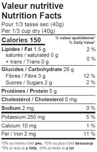 GoGo Quinoa Flakes Cereal - 2 x 350G Organic Breakfast - Canadian Distribution - Ships Free Within Canada on Orders Above CAD $199 - Image 2