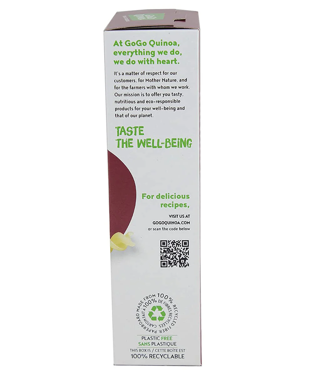 GoGo Quinoa Organic Gluten-Free Rice & Quinoa Fusilli Pasta - 2 x 227g - Canadian Distribution - Ships Free Within Canada on Orders Above CAD $199 - Image 3