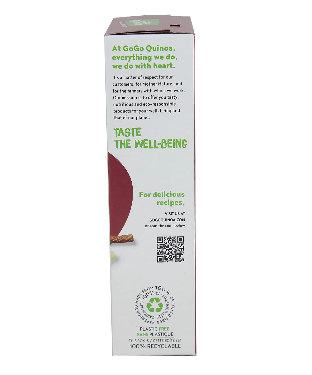 GoGo Quinoa Organic Macaroni Pasta - Rice & Quinoa Blend, Gluten Free, Cooks in 3 Minutes, 2 x 227g - Canadian Distribution - Ships Free Within Canada on Orders Above CAD $199 - Image 3