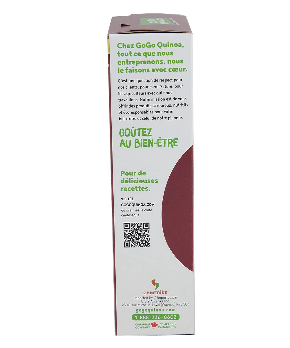 GoGo Quinoa Organic Penne Pasta - Gluten-Free Rice & Amaranth Blend | Non-GMO Vegan | 2 x 227g - Canadian Distribution - Ships Free Within Canada on Orders Above CAD $199 - Image 2