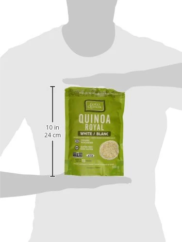 GoGo Quinoa Royal White Grain - Organic, Gluten-Free, Non-GMO, Vegan, Kosher | 2 x 500g - Canadian Distribution - Ships Free Within Canada on Orders Above CAD $199 - Image 3