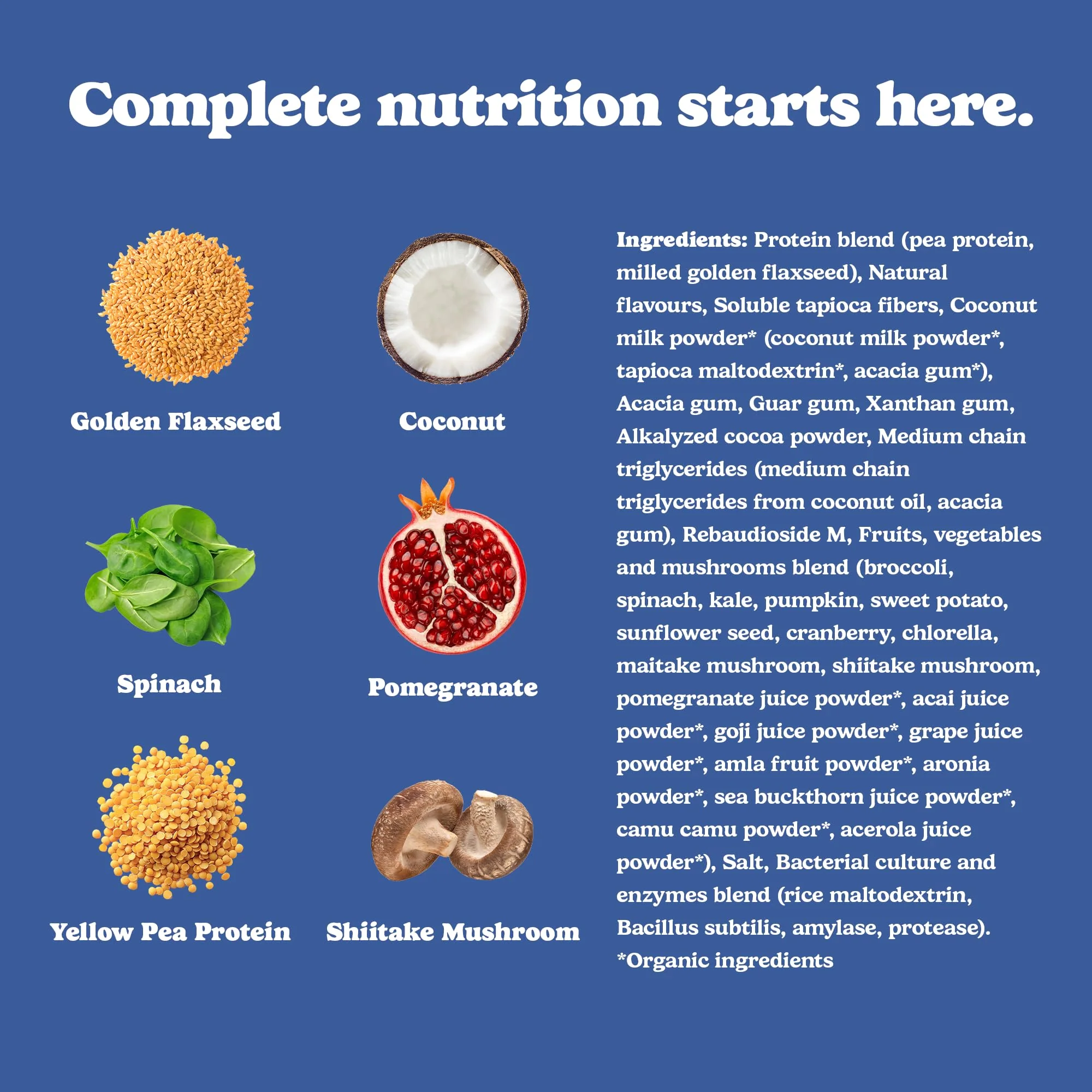 Good Protein - Cookies & Cream - Vegan Plant-Based Protein Powder - 440g - Canadian Distribution - Ships Free Within Canada on Orders Above CAD $199 - Image 2