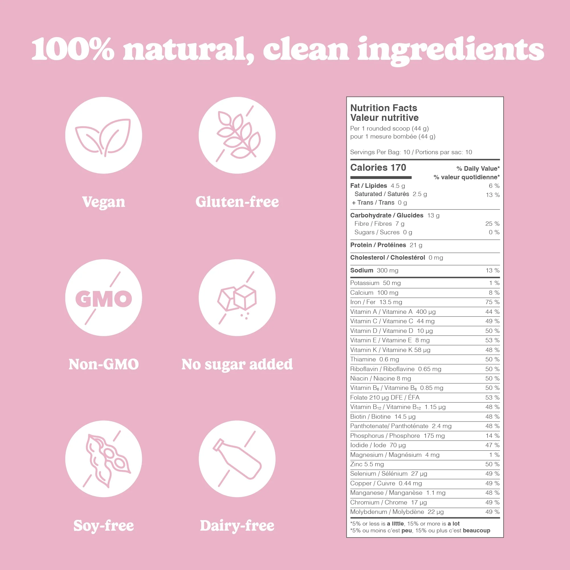 Good Protein - Mixed Berries - Vegan Plant-Based Protein Powder - 440g - Canadian Distribution - Ships Free Within Canada on Orders Above CAD $199 - Image 3
