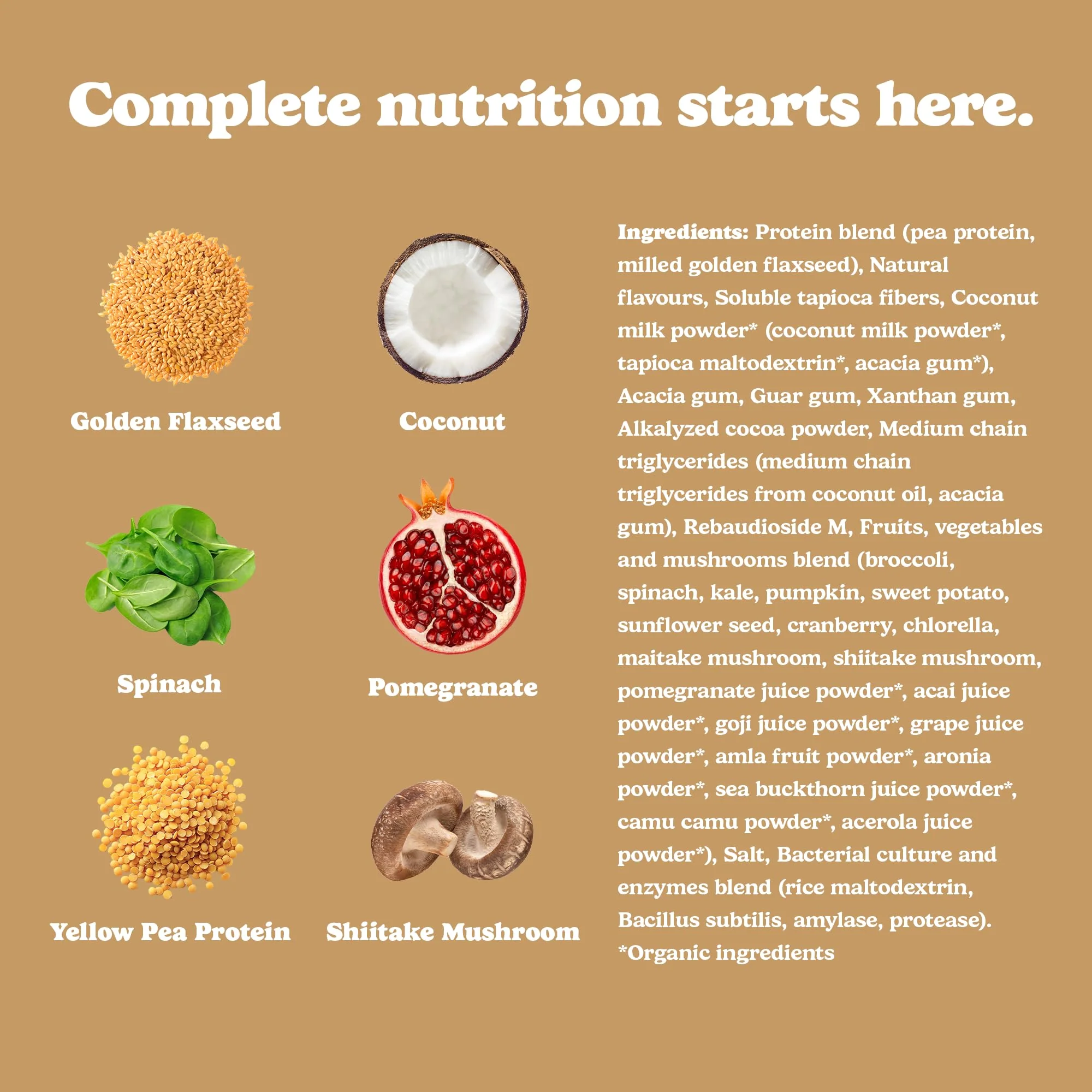 Good Protein - Peanut Butter - Vegan Plant-Based Protein Powder - 440g - Canadian Distribution - Ships Free Within Canada on Orders Above CAD $199 - Image 2
