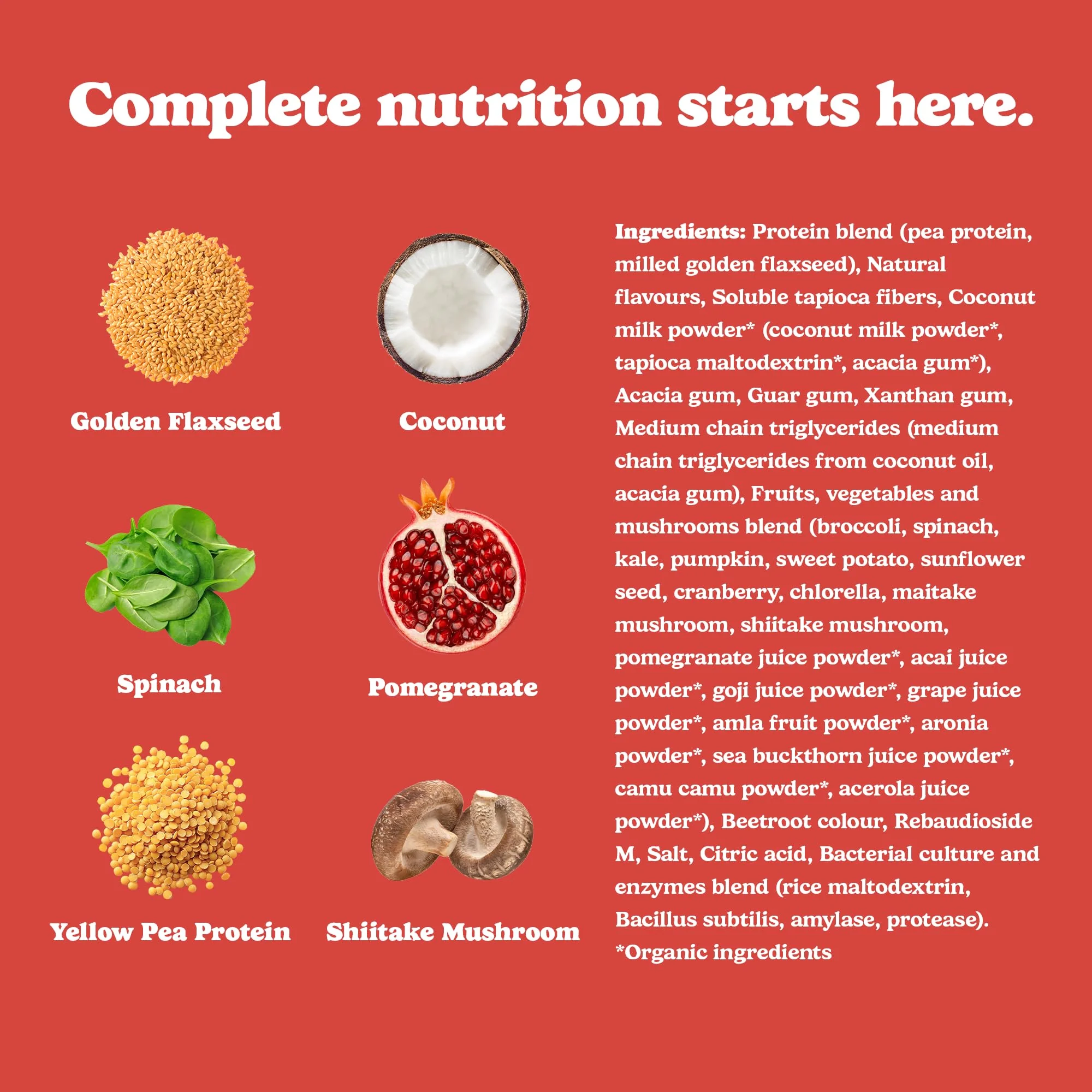 Good Protein - Strawberries & Cream - Vegan Plant-Based Protein Powder - 440g - Canadian Distribution - Ships Free Within Canada on Orders Above CAD $199 - Image 2