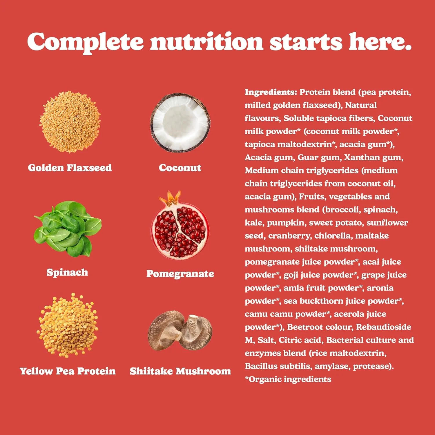 Good Protein - Strawberries & Cream - Vegan Plant-Based Protein Powder - 880g - Canadian Distribution - Ships Free Within Canada on Orders Above CAD $199 - Image 3