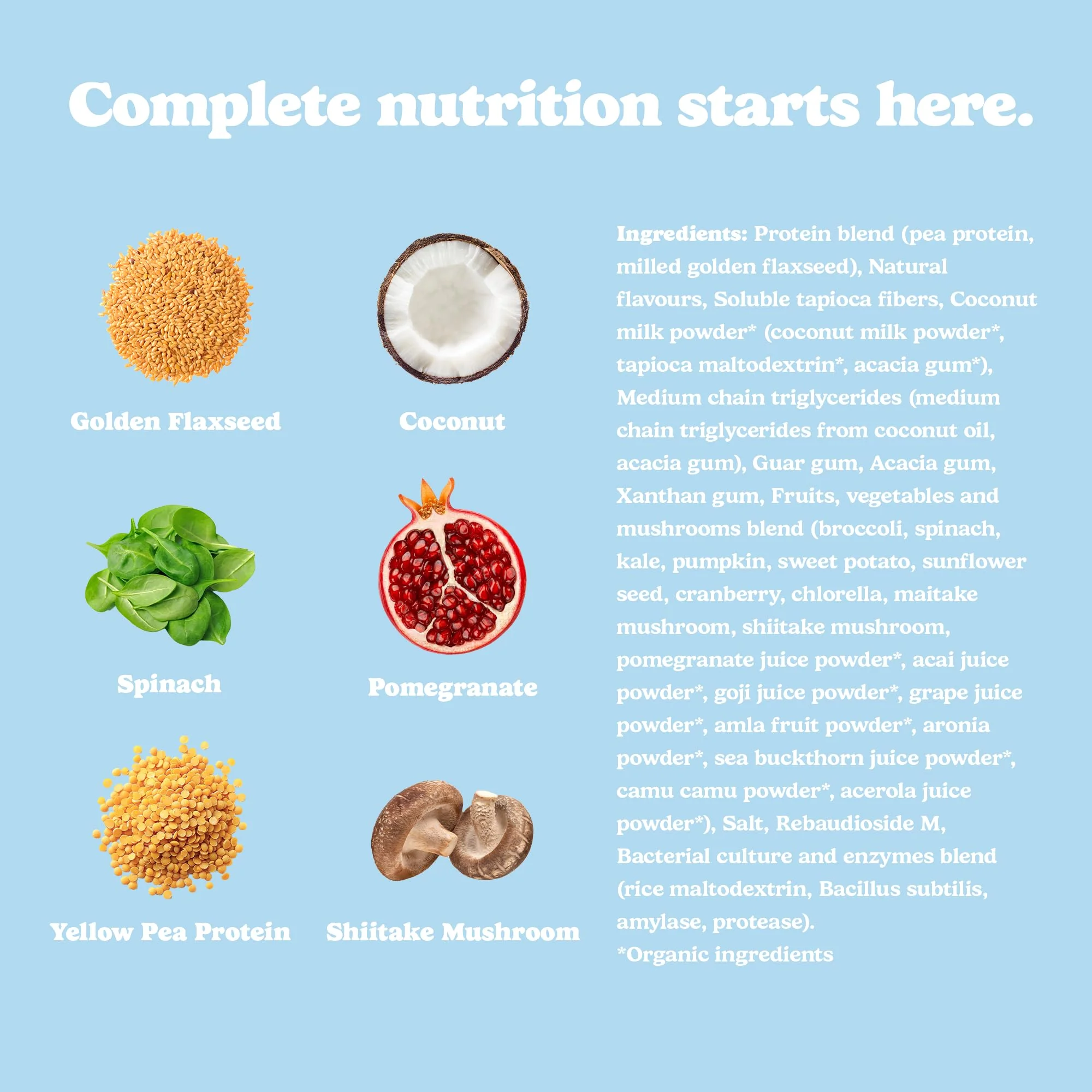 Good Protein - Vanilla Cupcake - Vegan Plant-Based Protein Powder - 440g - Canadian Distribution - Ships Free Within Canada on Orders Above CAD $199 - Image 2
